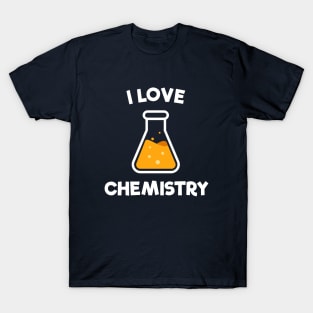 I Love Chemistry Retro Vintage Style T-Shirt